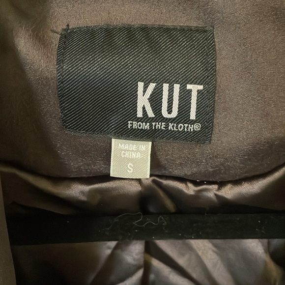 KUT From the Kloth Chocolate Jacket Size S - Picture 8 of 10